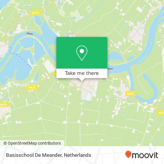 Basisschool De Meander map