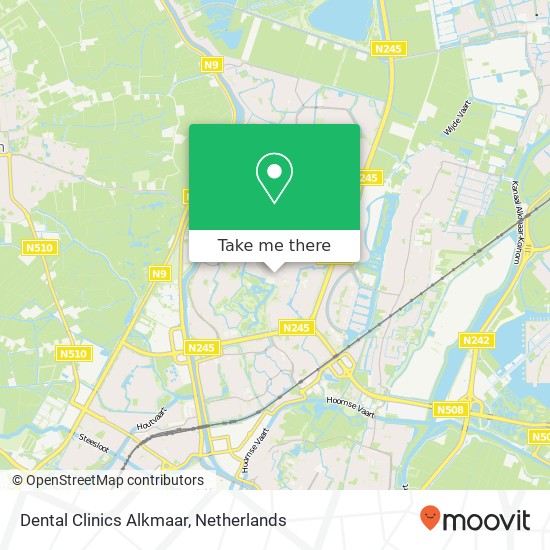 Dental Clinics Alkmaar map