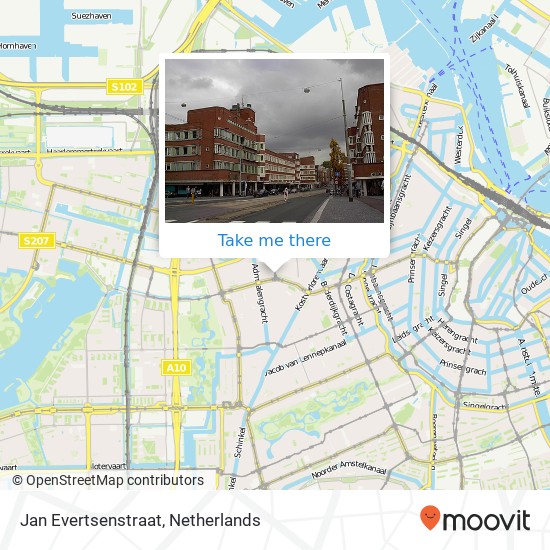 Jan Evertsenstraat Karte