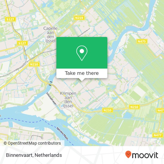 Binnenvaart map