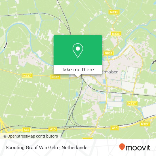 Scouting Graaf Van Gelre map