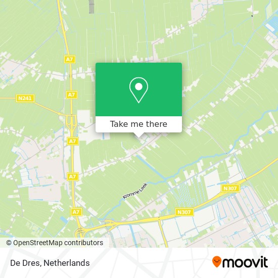 De Dres map