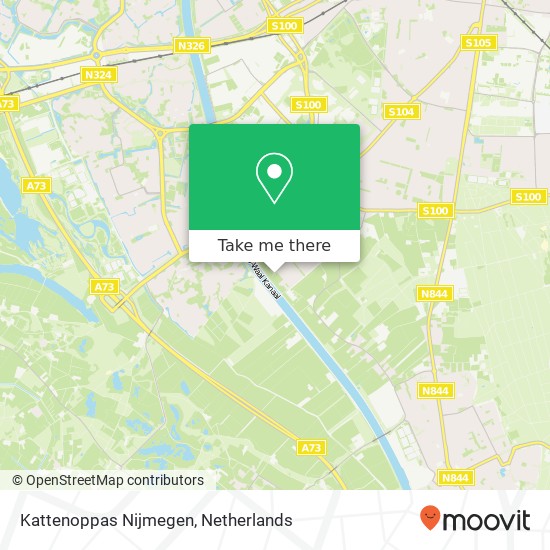 Kattenoppas Nijmegen map