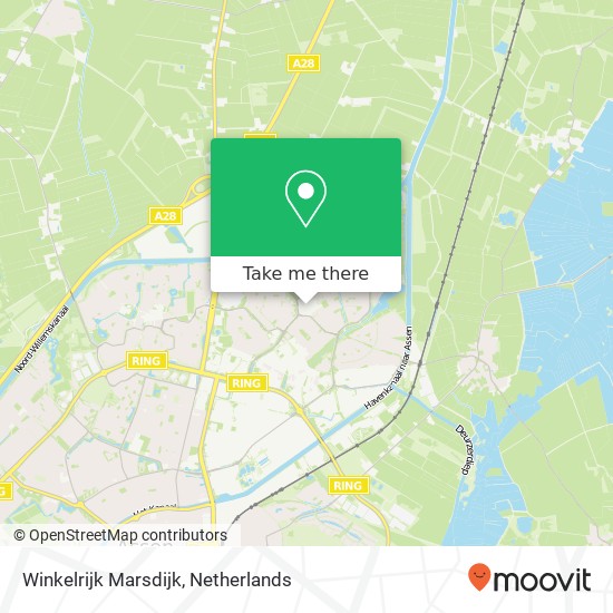 Winkelrijk Marsdijk Karte