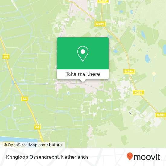 Kringloop Ossendrecht Karte