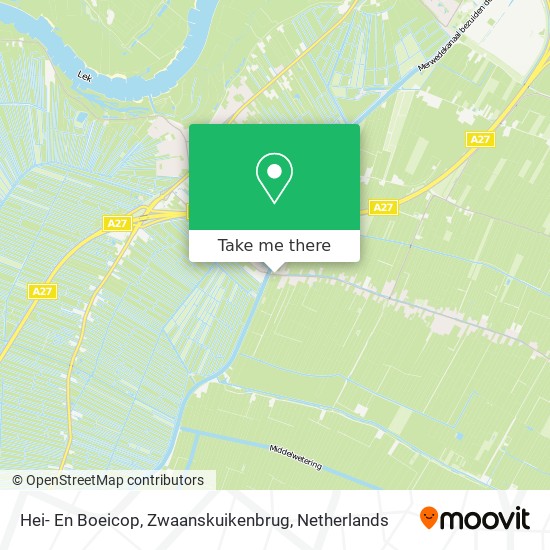 Hei- En Boeicop, Zwaanskuikenbrug map