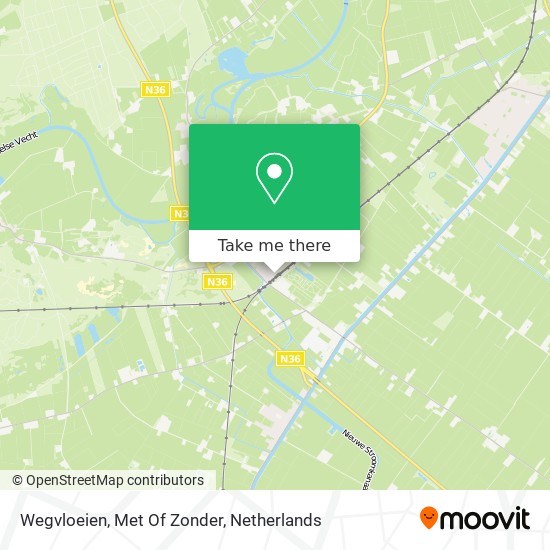 Wegvloeien, Met Of Zonder map