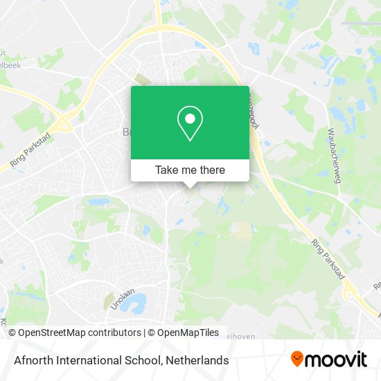 Afnorth International School map