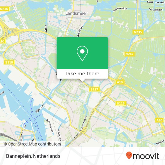 Banneplein map
