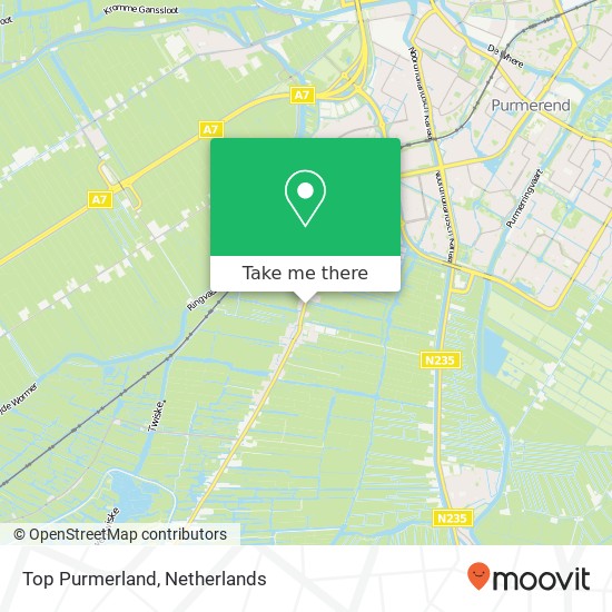 Top Purmerland map