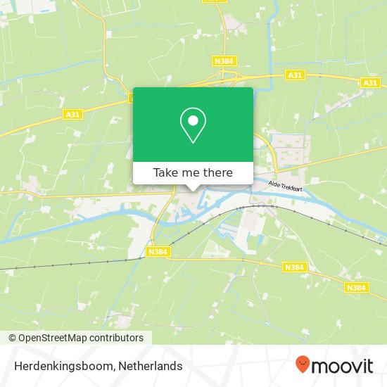 Herdenkingsboom map