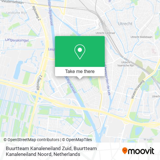Buurtteam Kanaleneiland Zuid, Buurtteam Kanaleneiland Noord map