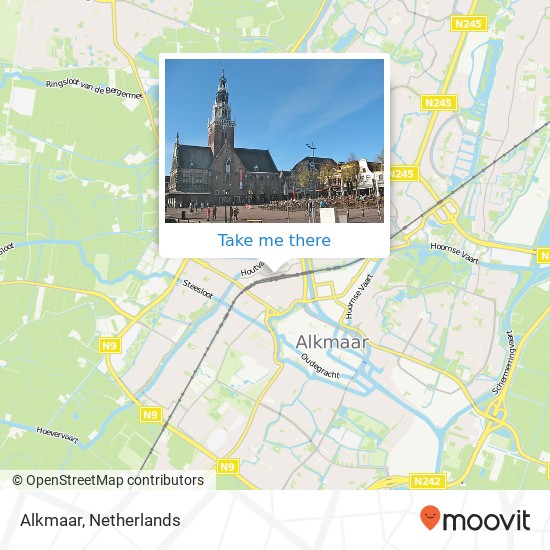 Alkmaar map
