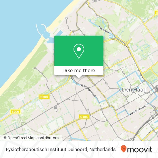 Fysiotherapeutisch Instituut Duinoord map