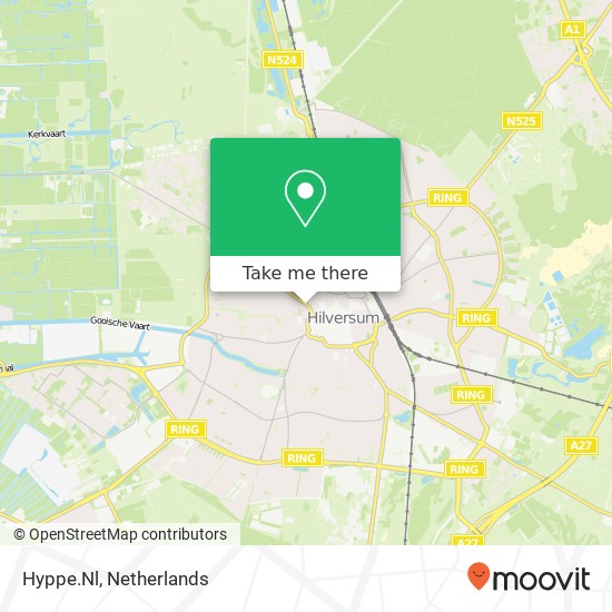 Hyppe.Nl map