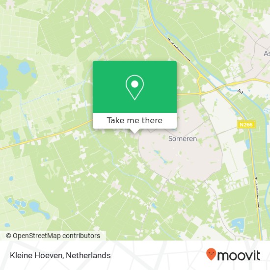 Kleine Hoeven map