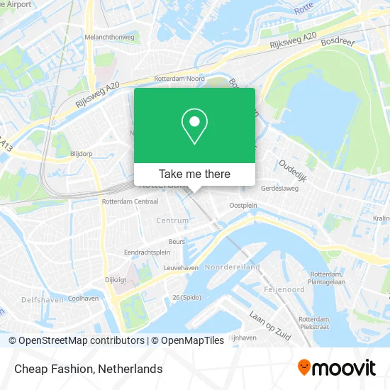 Cheap Fashion map