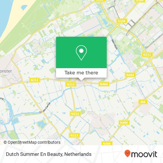 Dutch Summer En Beauty map