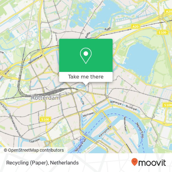 Recycling (Paper) map