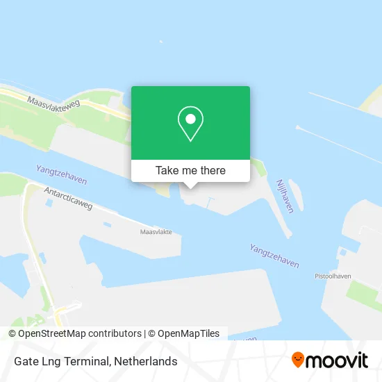 Gate Lng Terminal map
