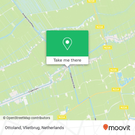 Ottoland, Vlietbrug map