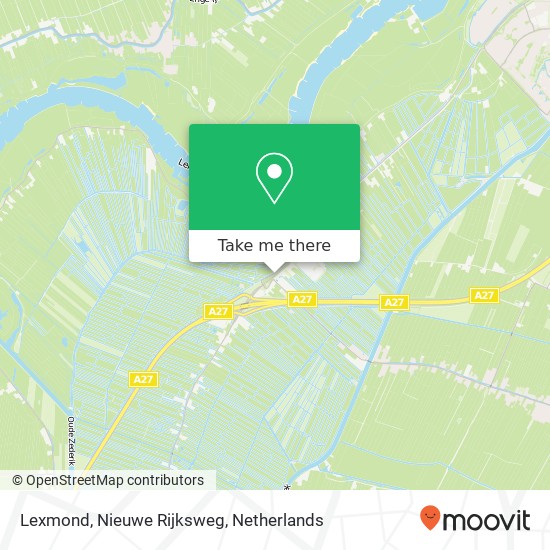 Lexmond, Nieuwe Rijksweg map