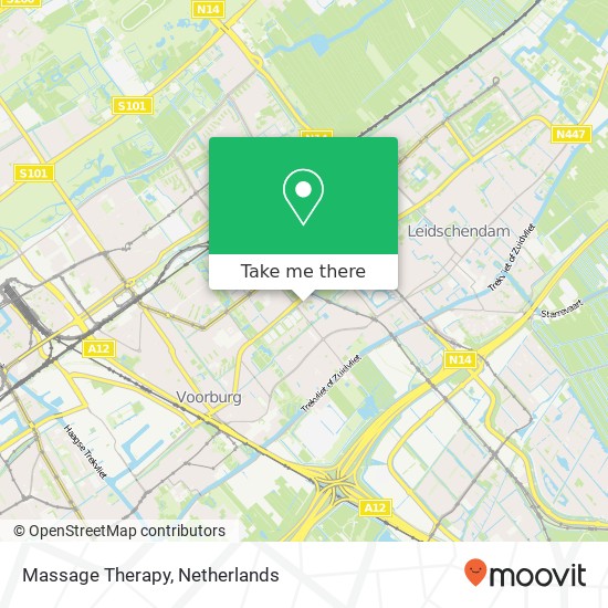 Massage Therapy, Prins Bernhardlaan 500 map