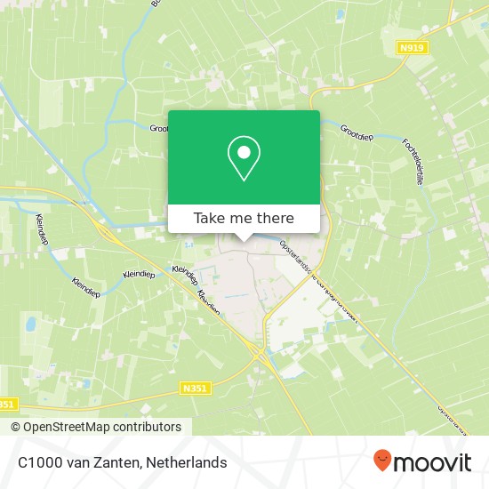 C1000 van Zanten, Stipeplein 14 map