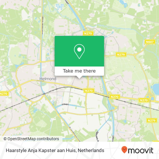 Haarstyle Anja Kapster aan Huis, Klaproosplein 13 map