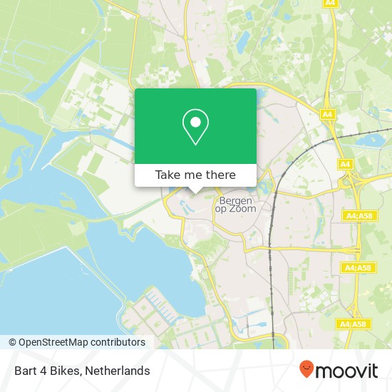 Bart 4 Bikes, Rijtuigweg-Zuid 257 map