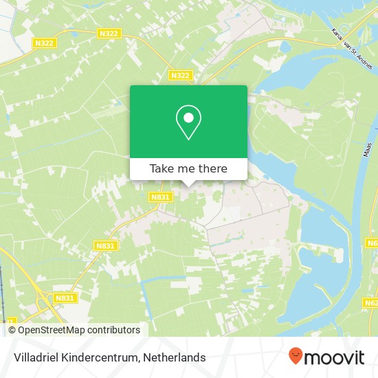 Villadriel Kindercentrum, Hoorzik 38A map