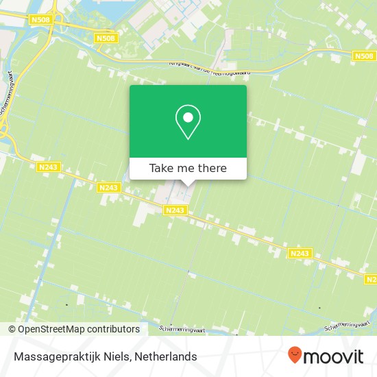Massagepraktijk Niels, Binnenkruier 35 map