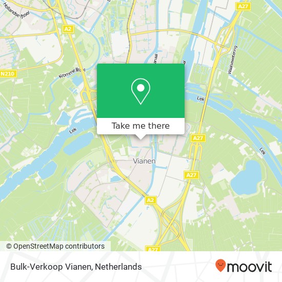 Bulk-Verkoop Vianen, Voorstraat 75 map