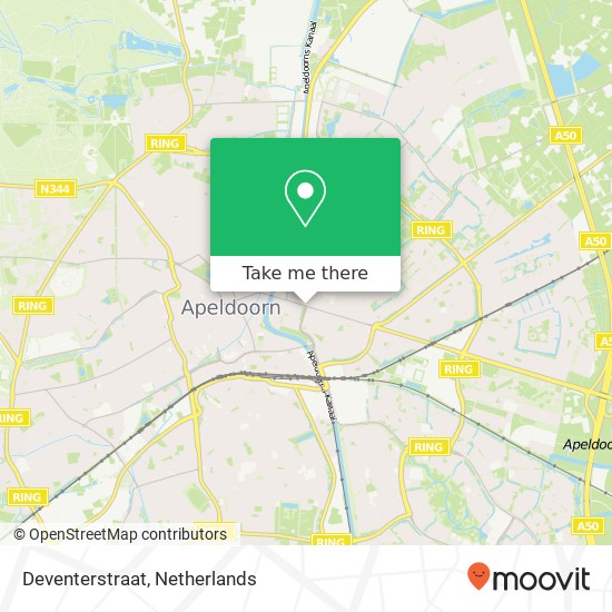 Deventerstraat, 7322 Apeldoorn map