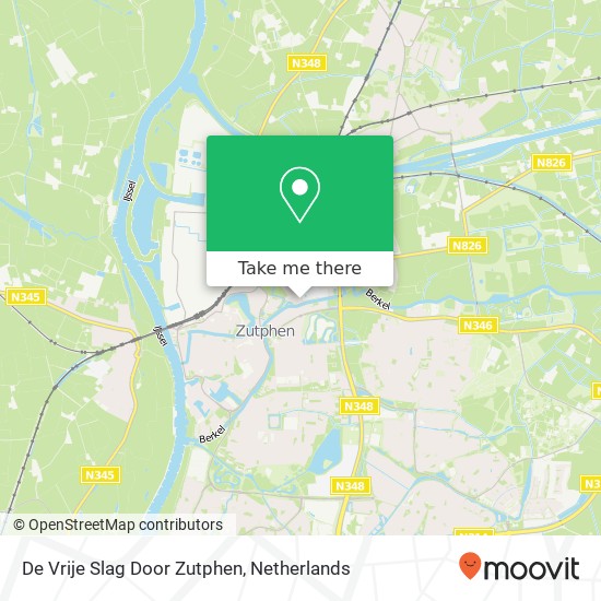 De Vrije Slag Door Zutphen, Leeuweriklaan map