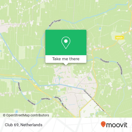 Club 69, Leegemaad 10 map