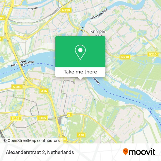 Alexanderstraat 2 map