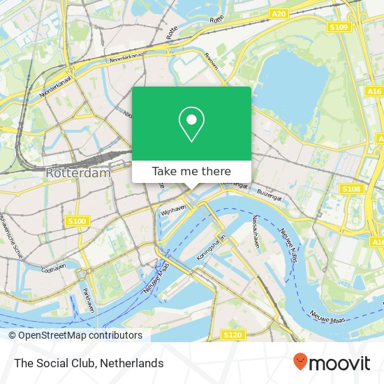 The Social Club, Slepersvest 1 map