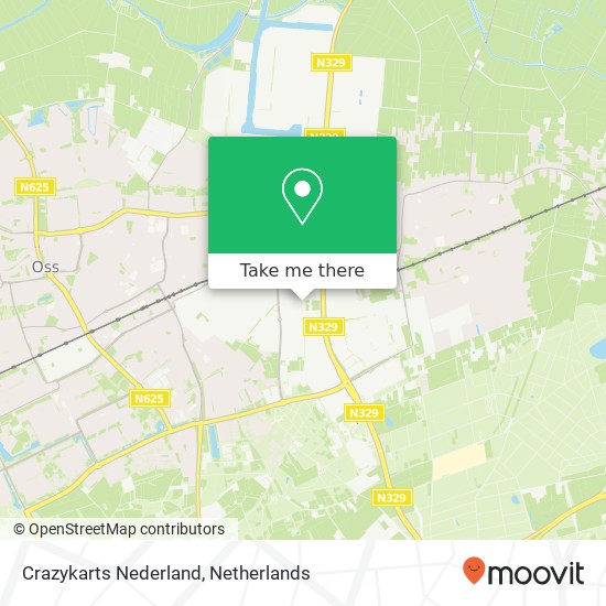 Crazykarts Nederland, Landweerstraat-Zuid 91D Karte