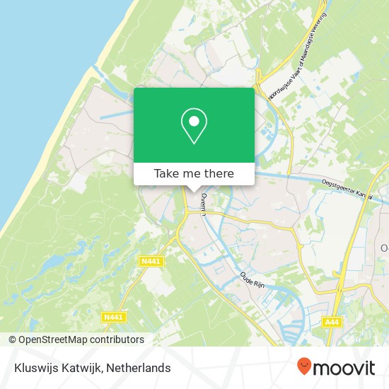 Kluswijs Katwijk, Wassenaarseweg 15 map