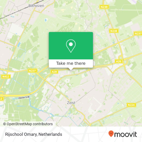 Rijschool Omary, Laan van Vollenhove 2047 map