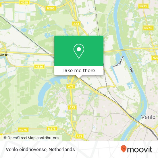 Venlo eindhovense, 5927 Venlo map