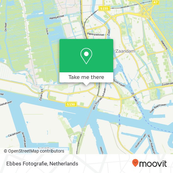 Ebbes Fotografie, Kleine Tocht 33 map