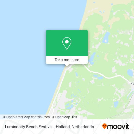 Luminosity Beach Festival - Holland map