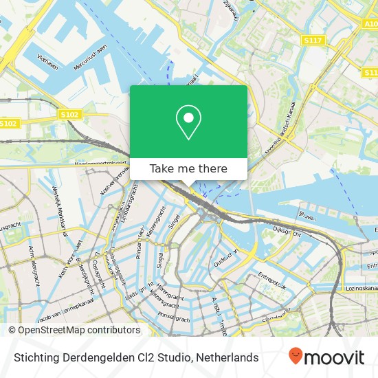 Stichting Derdengelden Cl2 Studio, 1013 Amsterdam map