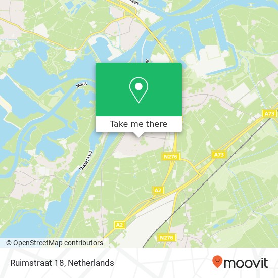 Ruimstraat 18, 6051 LC Maasbracht map
