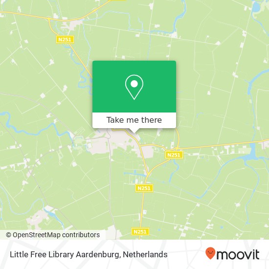 Little Free Library Aardenburg Karte