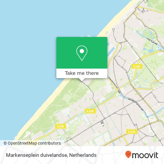 Markenseplein duivelandse, 2583 Scheveningen map