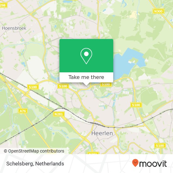 Schelsberg, 6413 XW Heerlen map
