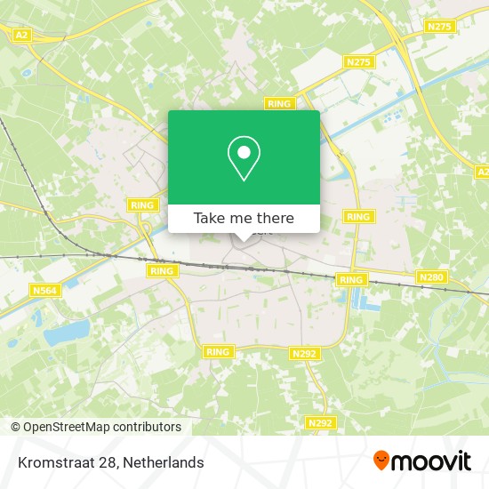 Kromstraat 28 map